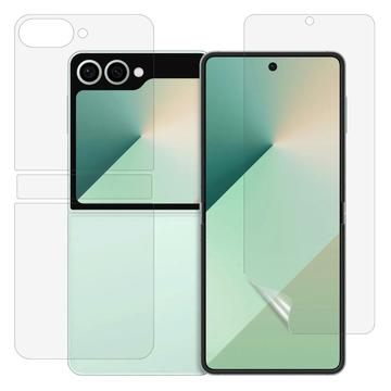 Set Protecție Samsung Galaxy Z Flip7 FE - Full Cover - Clar