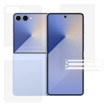 Set Protecție Samsung Galaxy Z Flip7 - Full Cover - Clar