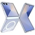 Husă Hibrid Samsung Galaxy Z Flip7 - Compatibila MagSafe - Transparent