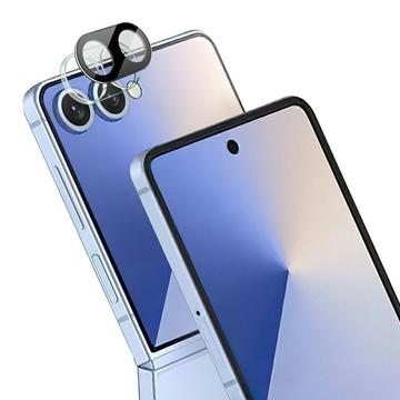 Geam Protecție Obiectiv Cameră Samsung Galaxy Z Flip7 - Imak 2-în-1 HD - Negru