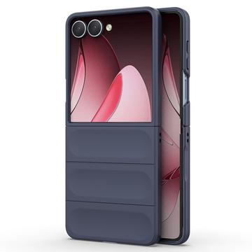 Husă TPU Samsung Galaxy Z Flip7 - Rugged - Albastru Închis