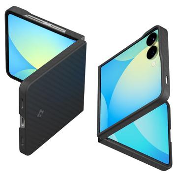 Husă Samsung Galaxy Z Flip7 - Spigen AirSkin - Aramidowy czarny