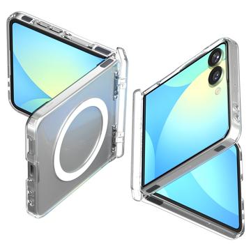 Husă Samsung Galaxy Z Flip7 Spigen Ultra Hybrid Pro MagFit - Transparentă