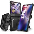 Husă Hibrid Samsung Galaxy Z Flip7 - Supcase i-Blason Armorbox - Negru