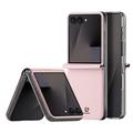 Husă Flip Samsung Galaxy Z Flip8 - Dux Ducis Bril - Roz