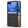 Husă TPU Samsung Galaxy Z Flip8 - Rugged - Negru