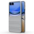 Husă TPU Samsung Galaxy Z Flip8 - Rugged - Gri Deschis