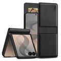 Husa portofel cu magnet & suport Samsung Galaxy Z Flip8 Tech-Protect - Negru