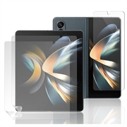 Samsung Galaxy Z Fold4 Flex Flex Hybrid Film și sticlă călită - transparent