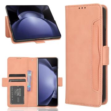 Husă Portofel Samsung Galaxy Z Fold6 - Cardholder - Roz
