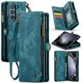 Husă Portofel Samsung Galaxy Z Fold6 - Caseme 008 2-în-1 Multifunctional - Albastru