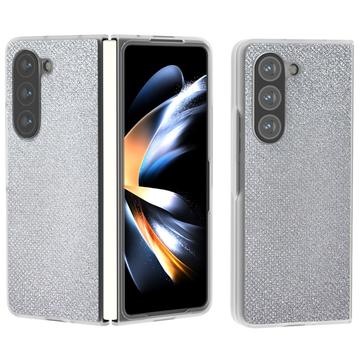Husă hibridă Samsung Galaxy Z Fold6 Textura Strasuri - argintiu