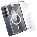 Set de protecție 3-în-1 Samsung Galaxy Z Fold7 - Compatibil cu MagSafe - Transparent