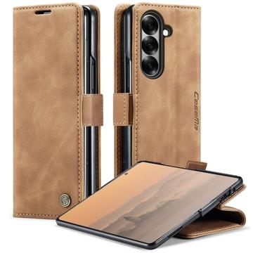Husă Portofel Samsung Galaxy Z Fold7 - Caseme 013 - Maro