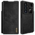 Husă Flip Samsung Galaxy Z Fold7 - Nillkin Qin Pro - Negru