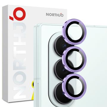 Set de protecție pentru obiectivul camerei Samsung Galaxy Z Fold7 Northjo - Violet