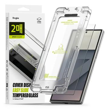 Protector de ecran din sticlă călită Samsung Galaxy Z Fold7 - Ringke Easy Slide - 2 buc.