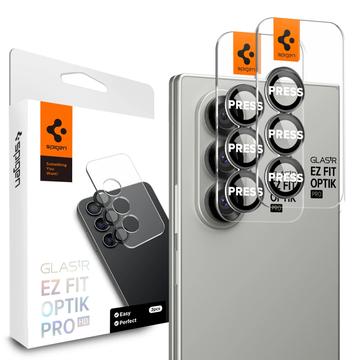 Protector Obiective Cameră Samsung Galaxy Z Fold7 Spigen Glas.tR Ez Fit Optik Pro - 2 Buc. - Negru