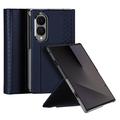 Husă Flip Samsung Galaxy Z Fold8 - Dux Ducis Bril - Albastru