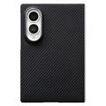 Husă magnetică hibridă Samsung Galaxy Z Fold8 - Fibră de aramidă - Negru