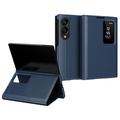 Samsung Galaxy Z Fold8 Smart Clear View Husă Flip cu slot pentru card - Sapphire