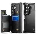 Husă Samsung Galaxy Z Fold8 Ultra Caseme C22 cu portofel pentru carduri RFID