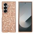 Husă Hibrid Samsung Galaxy Z Fold8 Ultra - Glitter - Auriu Roze