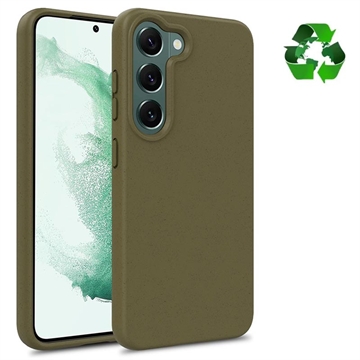 Husă Biodegradabilă Samsung Galaxy S23 5G - Verde Închis