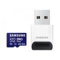 Card microSD Samsung PRO Plus 512GB + cititor de carduri USB (2023) MB-MD512SB/WW