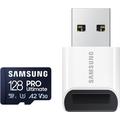 Card de memorie Samsung Pro Ultimate MicroSDXC cu cititor de carduri MB-MY128SB/WW