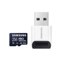 Card de memorie Samsung Pro Ultimate MicroSDXC cu cititor de carduri MB-MY256SB/WW - 256GB