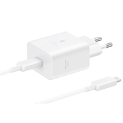 Adaptor Alimentare USB-C Samsung Super Fast EP-T4511XWEGEU - 45W - Alb
