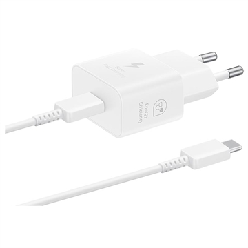 Adaptor de Alimentare Samsung USB-C cu Cablu EP-T2510XWEGEU - 25W