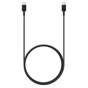 Cablu Samsung USB-C / USB-C EP-DX310JBE - 3A, 1.8m - Bulk - Negru