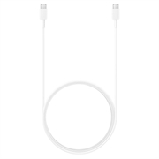 Cablu Samsung USB-C / USB-C EP-DX310JWE - 3A, 1.8m - vrac - alb