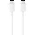 Cablu Samsung USB-C / USB-C GP-TOU021RFCWWW - 1.8m, 3A, 25W - vrac - alb