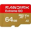 Card de memorie SanDisk Extreme GO microSDXC SDSQXGN-064G-GN6MN - 64GB
