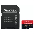 Placă SanDisk Extreme Pro MicroSDXC UHS-I SDSQXCZ-512G-GN6MA - 512 GB
