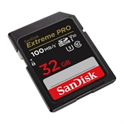 Card de memorie SanDisk Extreme Pro microSDHC UHS-I U3 SDSDXXO-032G-GN4IN - 32GB