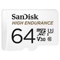 Card MicroSD SanDisk de înaltă rezistență - SDSQQNR-064G-GN6IA - 64 GB