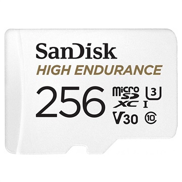 Card MicroSD SanDisk de înaltă rezistență - SDSQQNR-256G-GN6IA - 256 GB