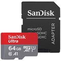 Card De Memorie MicroSDXC SanDisk SDSQUAR-064G-GN6MA Ultra UHS-I - 64GB