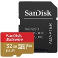 Card SanDisk Extreme MicroSDHC UHS-I SDSQXAF-032G-GN6MA - 32 GB