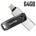 Stick USB SanDisk iXpand Go iPhone/iPad - SDIX60N-064G-GN6NN
