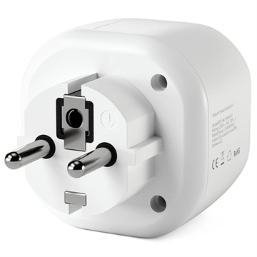 Satechi Smart Outlet - Compatibil cu Apple HomeKit - Alb