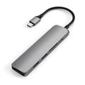 Satechi V2 Slim USB-C Multiport Adapter - Space Grey