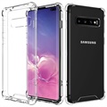 Husă Hibrid Samsung Galaxy S10+ - rezistent la zgarieturi - Transparent
