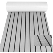 Covoraș autoadeziv din spumă EVA pentru ambarcațiuni - 120x60x0.6cm - Gri deschis