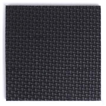 Plăcuțe din spumă autoadezivă pentru picioare de scaun - 3cm x 3cm - Negru