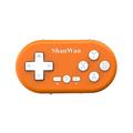 ShanWan Mini Bluetooth Game Controller cu vibrații - portocaliu